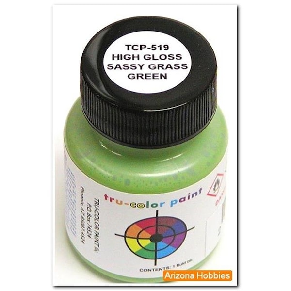 Tru-Color Paint Tru-Color Paint TCP519 1 oz Sassy Grass - Green TCP519 - main